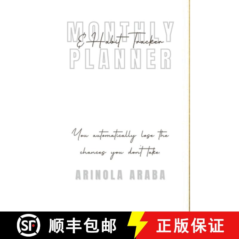 【2-3周达】Monthly and Weekly Planner with Habit Tracker: Creative Undated 12 Month Planner and Habit... [9781458353061]