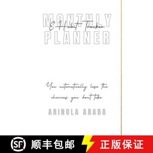 【3-4周达】Monthly and Weekly Planner with Habit Tracker: Creative Undated 12 Month Planner and Habit... [9781458353061]
