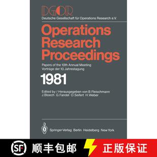 【3-4周达】DGOR : Papers of the 10th Annual Meeting/Vorträge der 10. Jahrestagung [9783540116301]