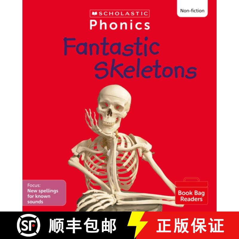 【3-4周达】Fantastic Skeletons (Set 11) Matched to Little Wandle Letters and Sounds Revised [9780702321108]