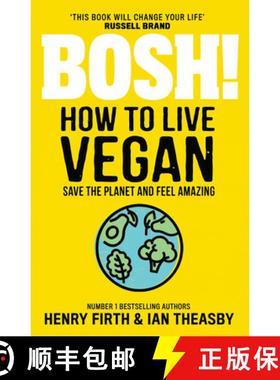 【3-4周达】BOSH! How to Live Vegan [9780008414108]