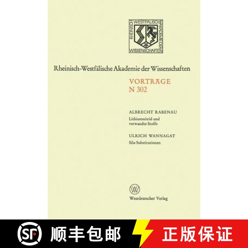 【3-4周达】Lithiumnitrid Und Verwandte Stoffe, Ihre Wissenschaftliche Und Praktische Bedeutung. Sila-... [9783663017592]
