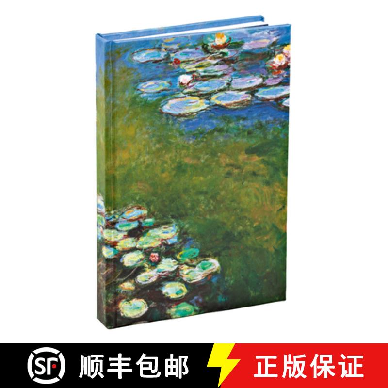 【3-4周达】Teneues - Mini Sticky Book: Claude Monet, Sticky Notes, Hardcover Notepad, Pocket-Sized - ... [9781623257859]
