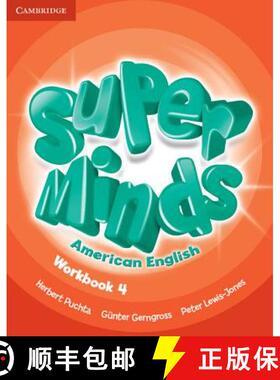 【2-3周达】Super Minds American English Level 4 Workbook [9781107604339]