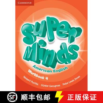 【2-3周达】Super Minds American English Level 4 Workbook [9781107604339]