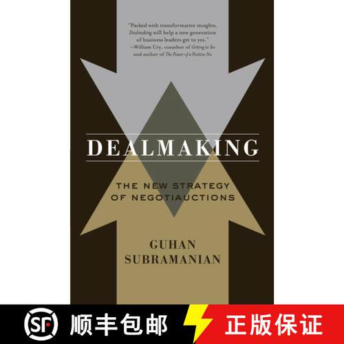 【3-4周达】Dealmaking: New Dealmaking Strategies for a Competitive Marketplace (First Edition) [9780393339956]