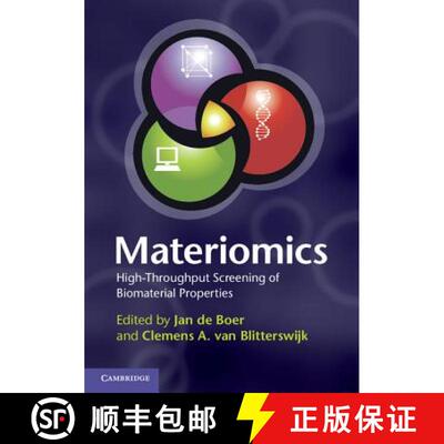 【3-4周达】精装 Materiomics : High-Throughput Screening of Biomaterial Properties [9781107016774]