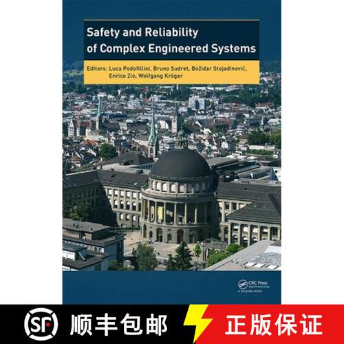 【3-4周达】精装 Safety and Reliability of Complex Engineered Systems: Esrel 2015 [9781138028791]