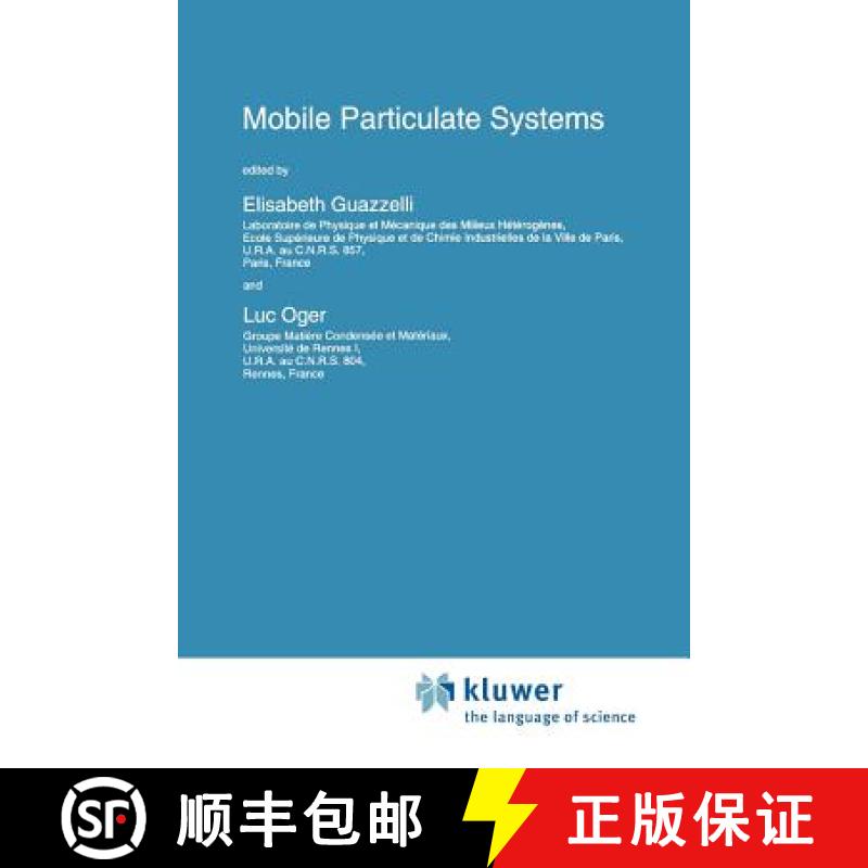 【3-4周达】Mobile Particulate Systems [9789048145379]