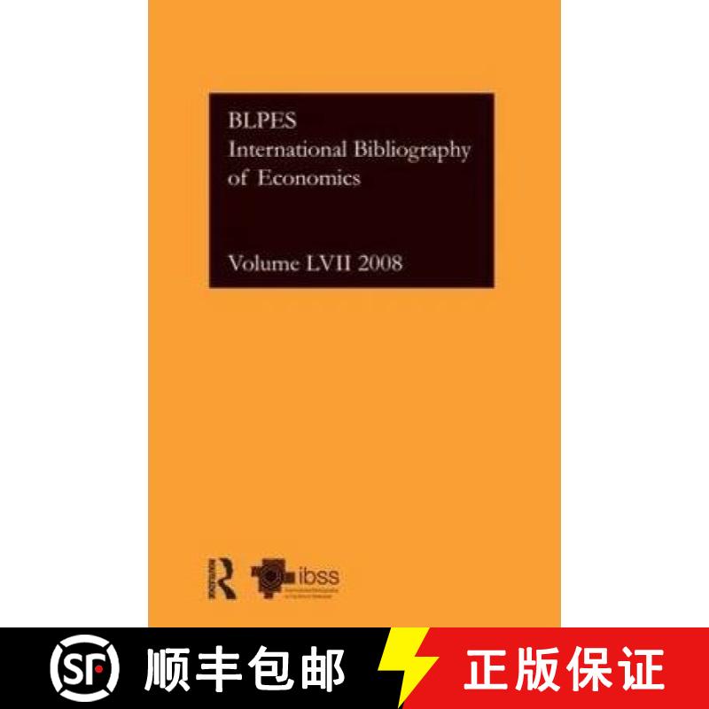 【3-4周达】IBSS: Economics: 2008 Vol.57 : International Bibliography of the Social Sciences [9780415554640]