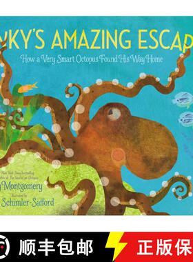 【3-4周达】Inky's Amazing Escape: How a Very Smart Octopus Found His Way Home [9781534401914]