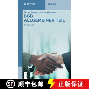 9783110602869 预订 Teil Allgemeiner BGB