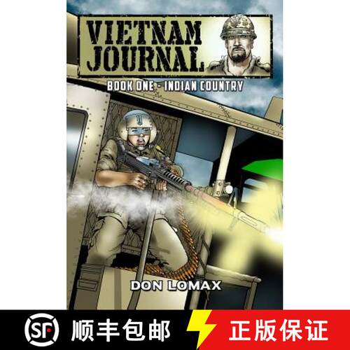 【3-4周达】Vietnam Journal - Book 1: Indian Country [9781545270318]