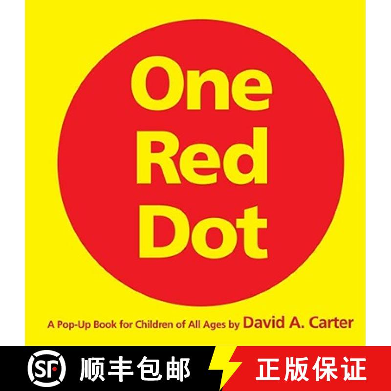 【3-4周达】One Red Dot [9780689877698]