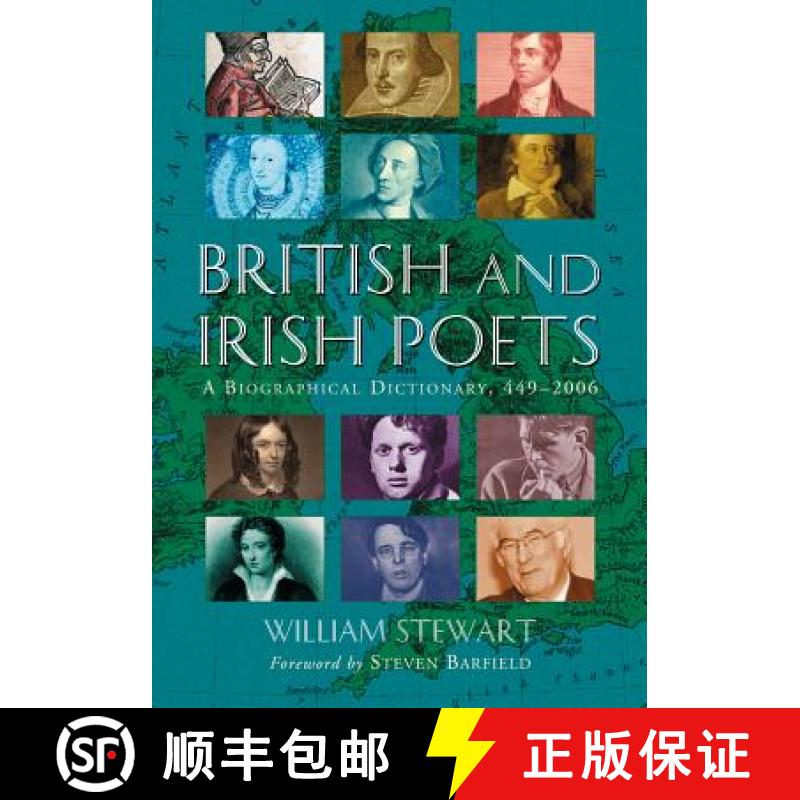 【2-3周达】British and Irish Poets : A Biographical Dictionary, 449-2006 [9780786495672]