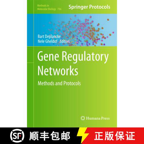 【3-4周达】精装 Gene Regulatory Networks: Methods and Protocols [9781617792915]