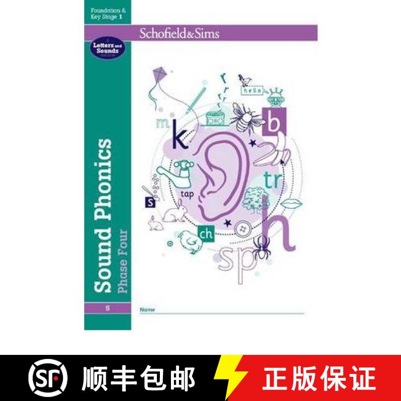 【2-3周达】Sound Phonics Phase Four: EYFS/KS1, Ages 4-6 [9780721711485]
