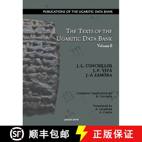 【3-4周达】精装 Texts of the Ugaritic Data Bank (Vol 2) [9781593330910]