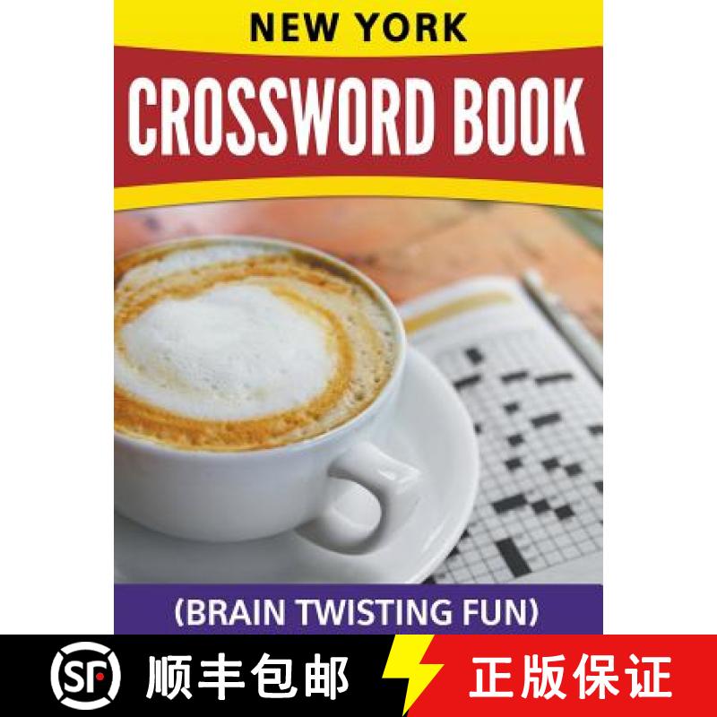 【3-4周达】New York Crossword Book (Brain Twisting Fun) [9781681279060]