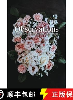 【3-4周达】Observations, Book, Essay, and Material from Various Works [9781644265536]