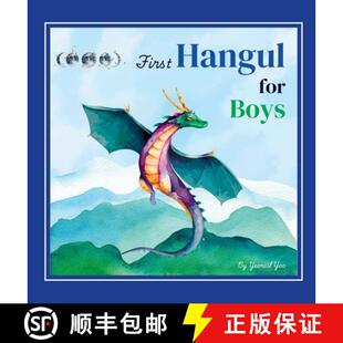 Boys English First for Learn... 预订 Alphabet Bilingual Hangul Baby Korean 9781998277377 Words