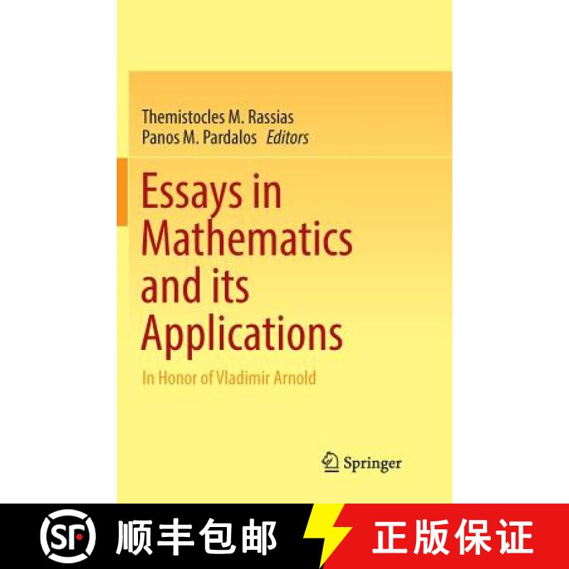 【3-4周达】Essays in Mathematics and its Applications : In Honor of Vladimir Arnold [9783319810157]