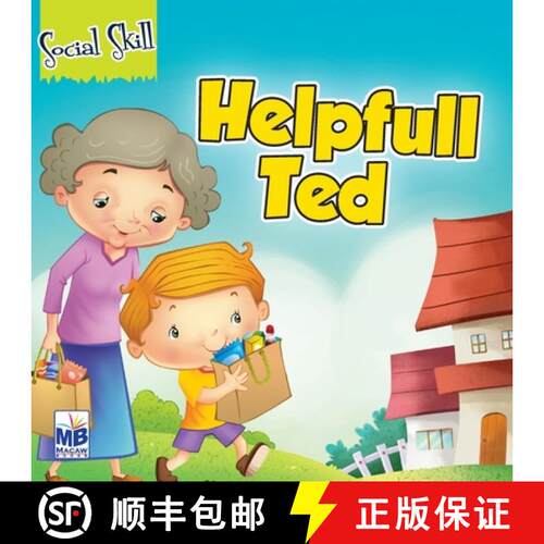 【3-4周达】Social Skills : Helpfull Ted [9781640358386]