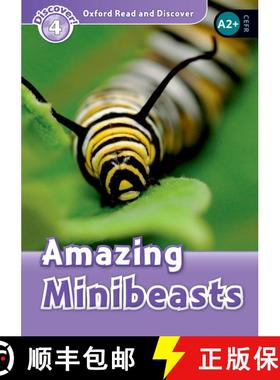 【3-4周达】Oxford Read and Discover: Level 4: Amazing Minibeasts Audio Pack: We have recently checked... [9780194021739]