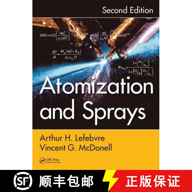 【4周达】ATOMIZATION AND SPRAYS, SECOND EDIT [9781498736251]