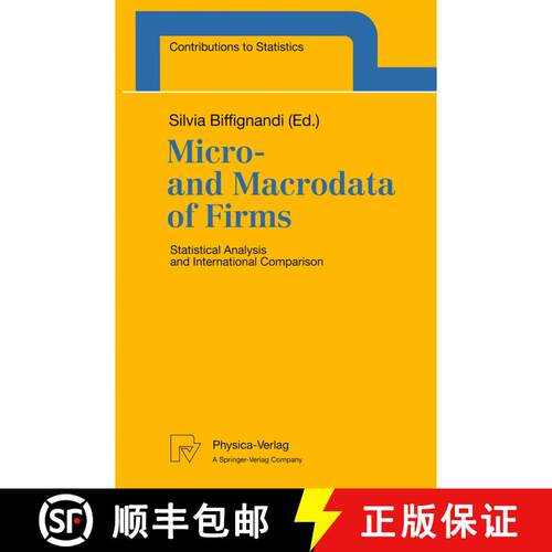 【3-4周达】Micro- and Macrodata of Firms : Statistical Analysis and International Comparison [9783790811438]