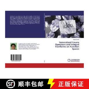 Function Integral Generalized 预订 and Operators Tranforms 9783330051225 Spaces Cesaro
