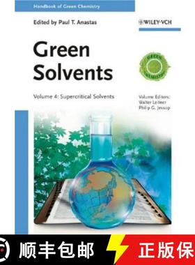 【3-4周达】Handbook Of Green Chemistry  - Green Solvents 3 Vol Set [Wiley化学化工] [9783527315741]