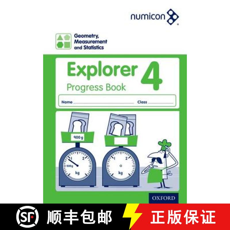 【3-4周达】Numicon: Geometry, Measurement and Statistics 4 Explorer Progress Book: - Numicon: Geometr... [9780198389835]