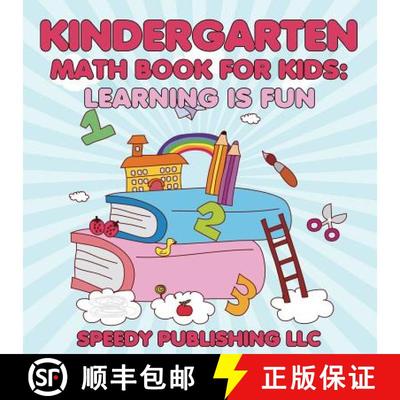 【3-4周达】Kindergarten Math Book For Kids: Learning is Fun [9781681453941]