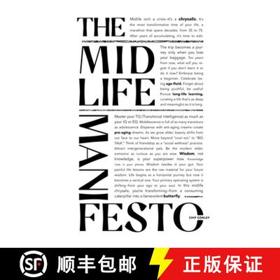 【3-4周达】The Midlife Manifesto [9798218636555]