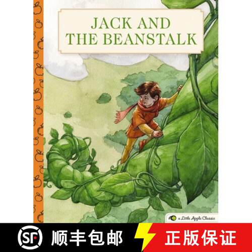 【3-4周达】精装 杰克和豆茎 Jack and the Beanstalk: A Little Apple Classic (a Classic Fairy Tale for K... [9781646431847]