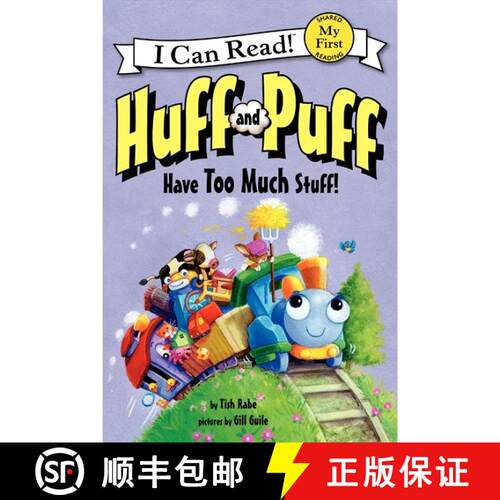 【3-4周达】Huff and Puff Have Too Much Stuff! (My First I Can Read) [9780062305053]