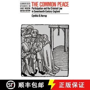 and England the Participation Common The Century Criminal Comm... Peace Seventeenth 4周达 9780521375870 Law