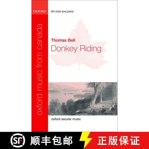 【3-4周达】Donkey Riding: Vocal Score (Vocal score) [9780193805248]