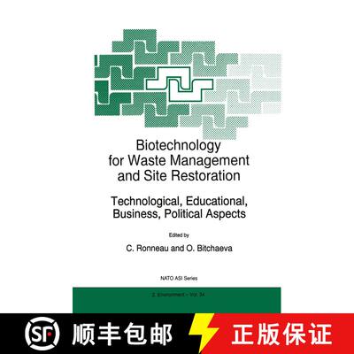 【3-4周达】Biotechnology for Waste Management and Site Restoration: Technological, Educational, Busin... [9789401071567]