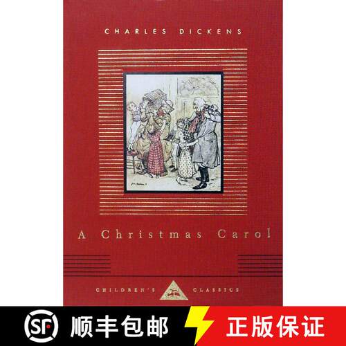 【3-4周达】精装 A Christmas Carol: Illustrated by Arthur Rackham [9780679436393]