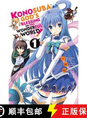 【3-4周达】Konosuba: God's Blessing on This Wonderful World!, Vol. 1 (Manga) [9780316552561]