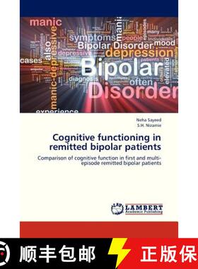 预订 Cognitive Functioning in Remitted Bipolar Patients [9783659331305]