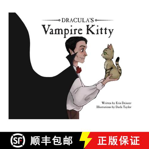 【3-4周达】精装 Dracula's Vampire Kitty [9798991233712]