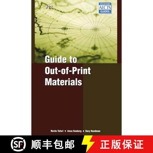 【3-4周达】Guide to Out-of-Print Materials [9780810849747]