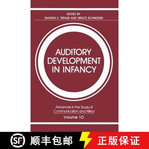 【3-4周达】Auditory Development in Infancy [9781475793420]
