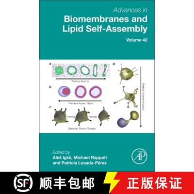 【3-4周达】Advances in Biomembranes and Lipid Self-Assembly: Volume 42 [9780443428234]
