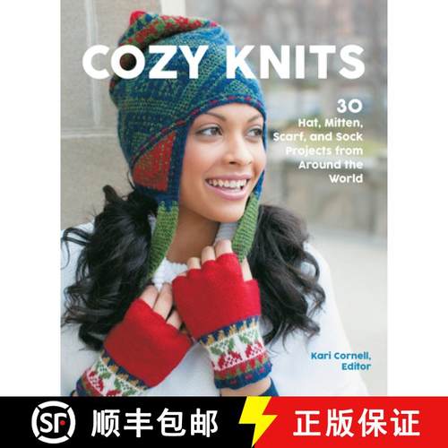 【3-4周达】Cozy Knits: 30 Hat, Mitten, Scarf and Sock Projects from Around the World [9780760373538]