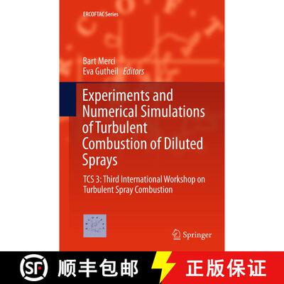 【3-4周达】Experiments and Numerical Simulations of Turbulent Combustion of Diluted Sprays : TCS 3: T... [9783319354514]