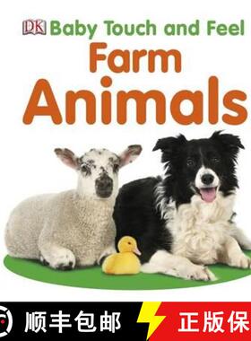 【3-4周达】精装 Baby Touch and Feel Farm Animals [9781405392570]
